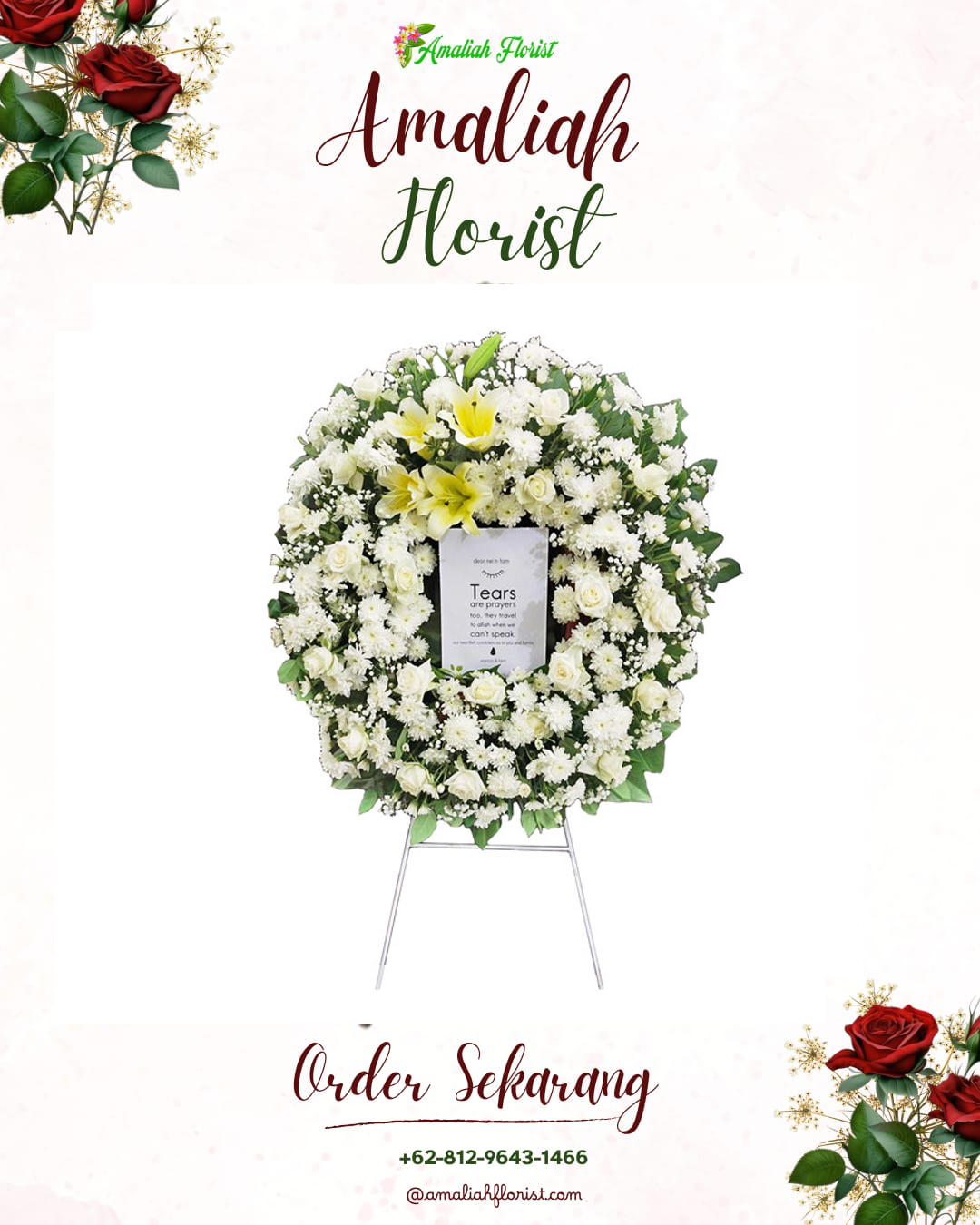 Krans Bunga Duka Ngamprah